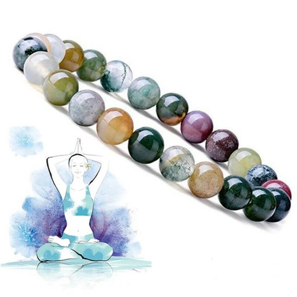 Brand new! Unisex Bracelet with different natural stones for balance your body! - Picture 3 of 5